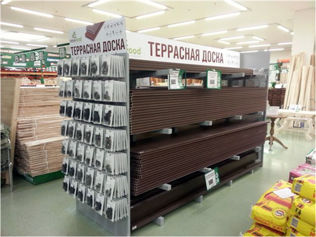 Оптовые продажи террасной доски